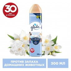 Глейд освежитель воздуха 300мл Против запахов дом.животных (очиститель)
